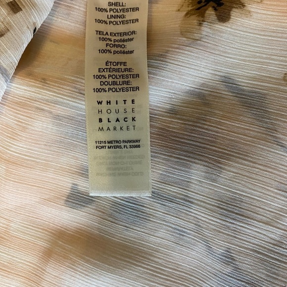 White House‎ Black Market open shoulder blouse. - Picture 10 of 14